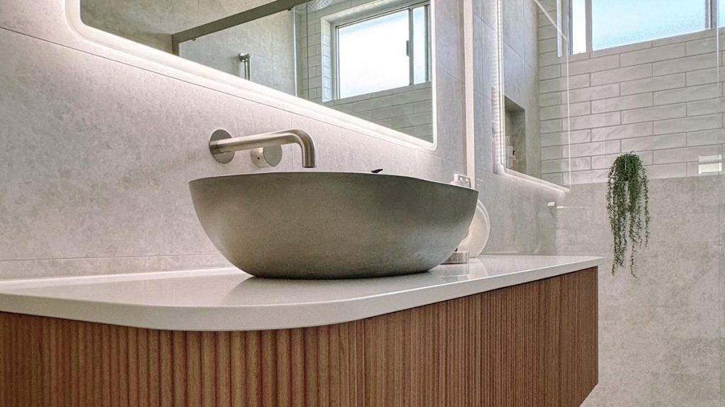 modern bathroom renovation kiama