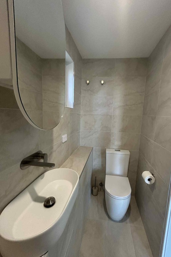 bathroom reno completed kiama